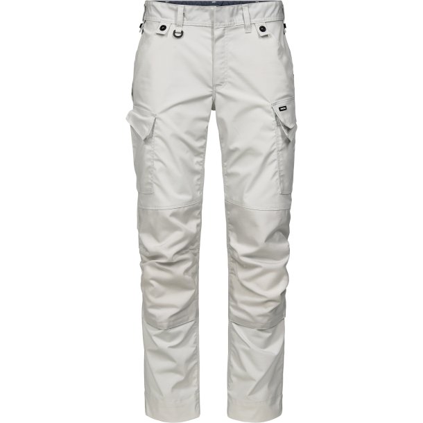 ENGEL Entire arbejdsbukser med strk Bone White 2329-144