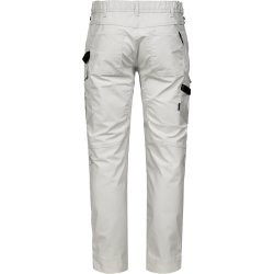 ENGEL Entire arbejdsbukser med strk Bone White 2329-144
