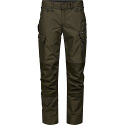 ENGEL Entire arbejdsbukser med strk Forest Green 2329-144