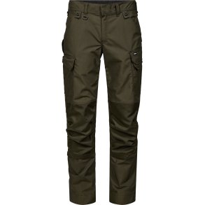 ENGEL Entire arbejdsbukser med strk Forest Green 2329-144