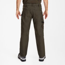 ENGEL Entire arbejdsbukser med strk Forest Green 2329-144