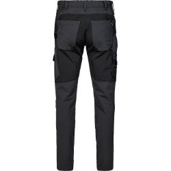 ENGEL Entire arbejdsbukser med 4-vejs strk Antrazitgr/Sort 2337-234