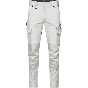 ENGEL Entire arbejdsbukser med 4-vejs strk Bone White / Anthracite Grey 2337-234