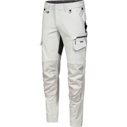 ENGEL Entire arbejdsbukser med 4-vejs stræk Bone White / Anthracite Grey 2337-234