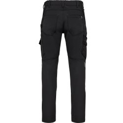 ENGEL Entire arbejdsbukser med 4-vejs str�k Sort 2337-234