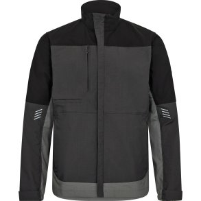 ENGEL Entire arbejdsjakke med strk Antrazitgr/Sort 1329-144