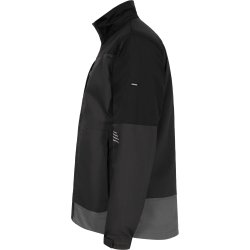 ENGEL Entire arbejdsjakke med str�k Antrazitgr�/Sort 1329-144