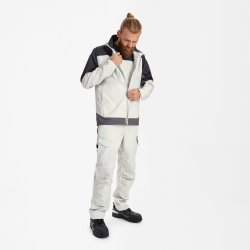 ENGEL Entire arbejdsjakke med stræk Bone White / Anthracite Grey 1329-144