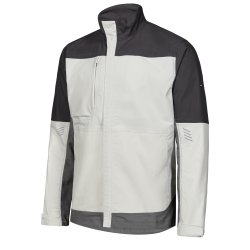 ENGEL Entire arbejdsjakke med stræk Bone White / Anthracite Grey 1329-144