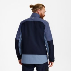 ENGEL Entire arbejdsjakke med 2-vejs strk Deep Blue / Dark Sea 1329-144