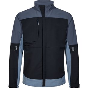 ENGEL Entire arbejdsjakke med 4-vejs strk Deep Blue / Dark Sea 1337-234