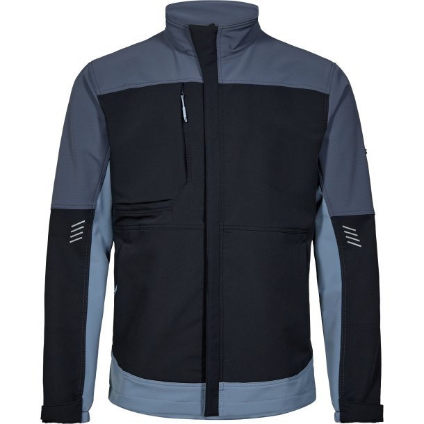 ENGEL Entire arbejdsjakke med 4-vejs strk Deep Blue / Dark Sea 1337-234