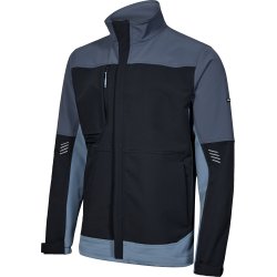 ENGEL Entire arbejdsjakke med 4-vejs strk Deep Blue / Dark Sea 1337-234