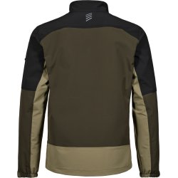 ENGEL Entire arbejdsjakke med 4-vejs stræk Forest Green/Sort 1337-234