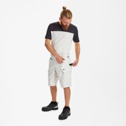ENGEL Entire shorts med str�k Bone White 6329-144