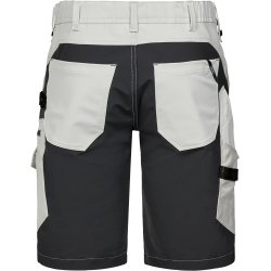 ENGEL Entire arbejdsshorts med 4-vejs strk Bone White / Anthracite Grey 6337-234