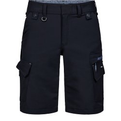 ENGEL Entire arbejdsshorts med 4-vejs strk Deep Blue / Dark Sea 6337-234