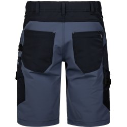 ENGEL Entire arbejdsshorts med 4-vejs strk Deep Blue / Dark Sea 6337-234