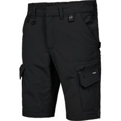 ENGEL Entire arbejdsshorts med 4-vejs str�k Sort 6337-234