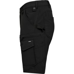 ENGEL Entire arbejdsshorts med 4-vejs str�k Sort 6337-234