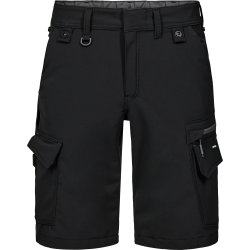 ENGEL Entire arbejdsshorts med 4-vejs stræk Sort/Antrazitgrå 6337-234