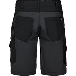 ENGEL Entire arbejdsshorts med 4-vejs stræk Sort/Antrazitgrå 6337-234