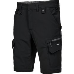 ENGEL Entire arbejdsshorts med 4-vejs stræk Sort/Antrazitgrå 6337-234