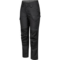 ENGEL Entire dame arbejdsbukser med strk Antrazitgr 2333-144