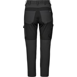 ENGEL Entire dame arbejdsbukser med 4-vejs strk Antrazitgr/Sort 2341-234