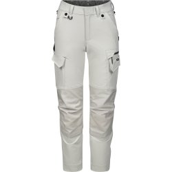 ENGEL Entire dame arbejdsbukser med 4-vejs strk Bone White / Anthracite Grey 2341-234