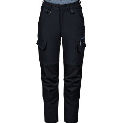 ENGEL Entire dame arbejdsbukser med 4-vejs strk Deep Blue / Dark Sea 2341-234