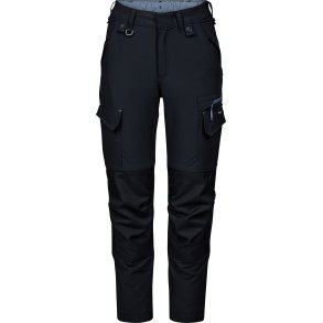 ENGEL Entire dame arbejdsbukser med 4-vejs strk Deep Blue / Dark Sea 2341-234