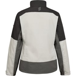 ENGEL Entire dame arbejdsjakke med stræk Bone White / Anthracite Grey 1333-144