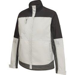ENGEL Entire dame arbejdsjakke med stræk Bone White / Anthracite Grey 1333-144