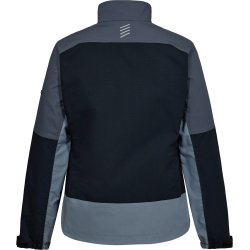 ENGEL Entire dame arbejdsjakke med 2-vejs strk Deep Blue / Dark Sea 1333-144