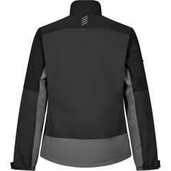 ENGEL Entire dame arbejdsjakke med 4-vejs strk Antrazitgr/Sort 1341-234