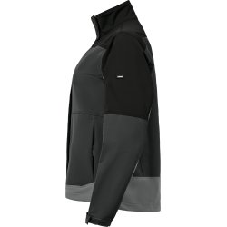 ENGEL Entire dame arbejdsjakke med 4-vejs str�k Antrazitgr�/Sort 1341-234