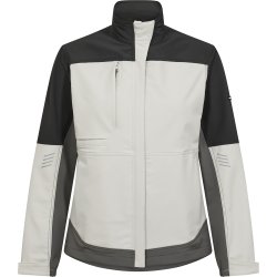 ENGEL Entire dame arbejdsjakke med 4-vejs stræk Bone White / Anthracite Grey 1341-234