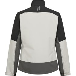 ENGEL Entire dame arbejdsjakke med 4-vejs stræk Bone White / Anthracite Grey 1341-234