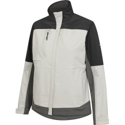 ENGEL Entire dame arbejdsjakke med 4-vejs stræk Bone White / Anthracite Grey 1341-234