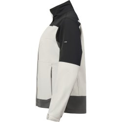 ENGEL Entire dame arbejdsjakke med 4-vejs str�k Bone White / Anthracite Grey 1341-234