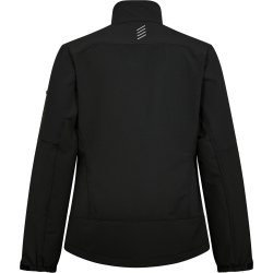 ENGEL Entire dame arbejdsjakke med 4-vejs str�k Sort 1341-234