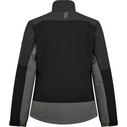 ENGEL Entire dame arbejdsjakke med 4-vejs strk Sort/Antrazitgr 1341-234