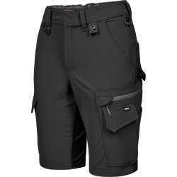 ENGEL Entire dame håndværkershorts med 4-vejs stræk Antrazitgrå/Sort 6341-234