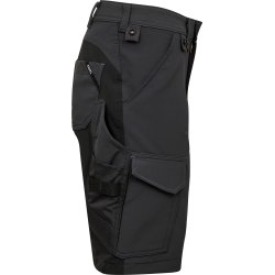 ENGEL Entire dame h�ndv�rkershorts med 4-vejs str�k Antrazitgr�/Sort 6341-234