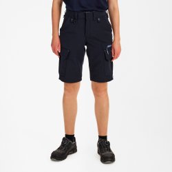 ENGEL Entire dame arbejdsshorts med 4-vejs strk Deep Blue / Dark Sea 6341-234