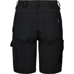 ENGEL Entire dame arbejdsshorts med 4-vejs str�k Sort 6341-234