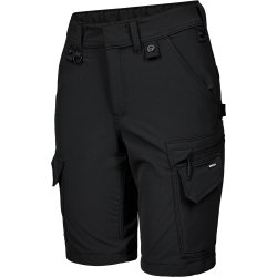 ENGEL Entire dame arbejdsshorts med 4-vejs str�k Sort 6341-234