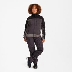 ENGEL Entire dame midlayer cardigan Antrazitgr�/Sort 8336-238