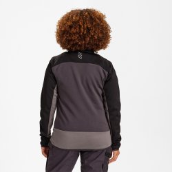 ENGEL Entire dame midlayer cardigan Antrazitgr�/Sort 8336-238